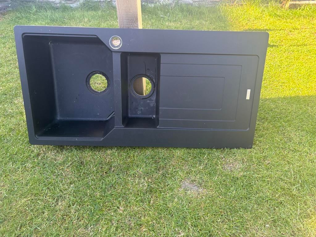 Évier noir Franke, Maison & Meubles, Cuisine | Éléments de cuisine, Enlèvement, Utilisé, Noir