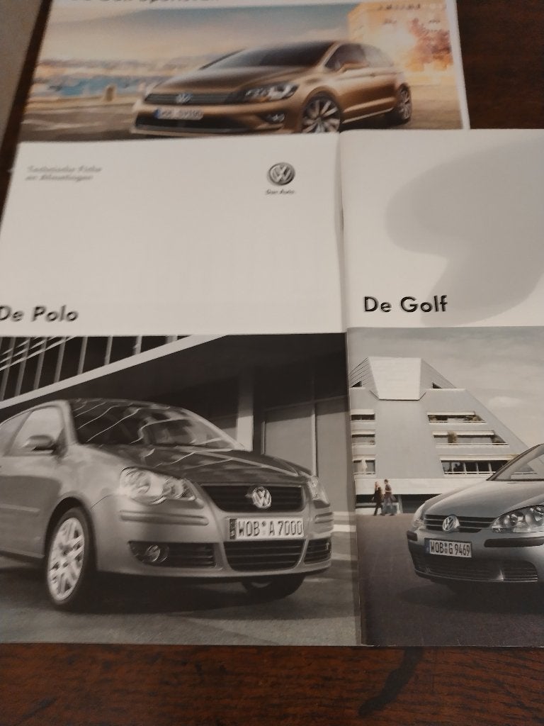 BROCHURES VOLKSWAGEN, Livres, Autos | Brochures & Magazines, Enlèvement, Neuf, Volkswagen