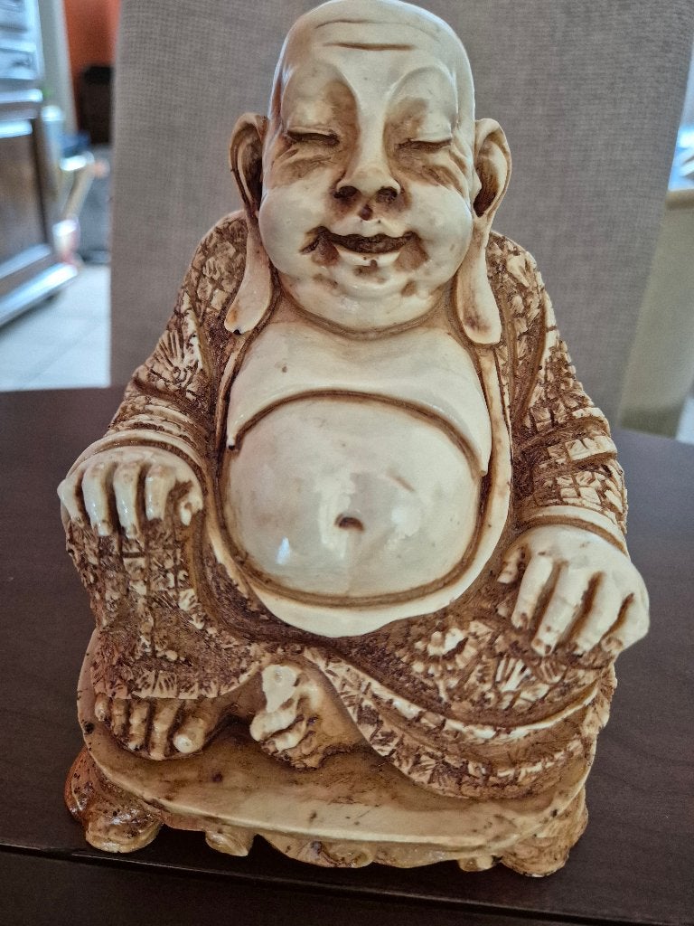 beeld lachende Boeddha, Ophalen, Zo goed als nieuw, Religie