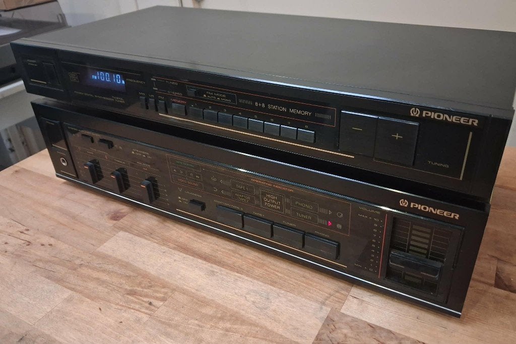 Pioneer SA-570 versterker + gratis tuner, Audio, Tv en Foto, Ophalen of Verzenden, Tuner of Radio, Pioneer, Losse componenten