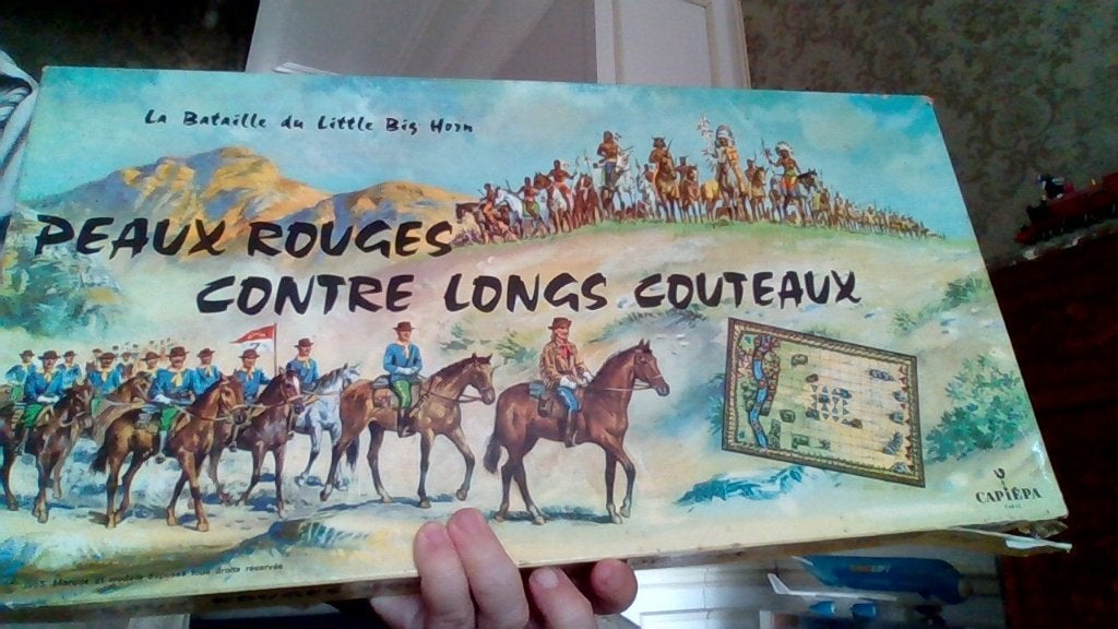 Ancien jeu de société 1965 (sur  little horn ) jeu complet, Enlèvement