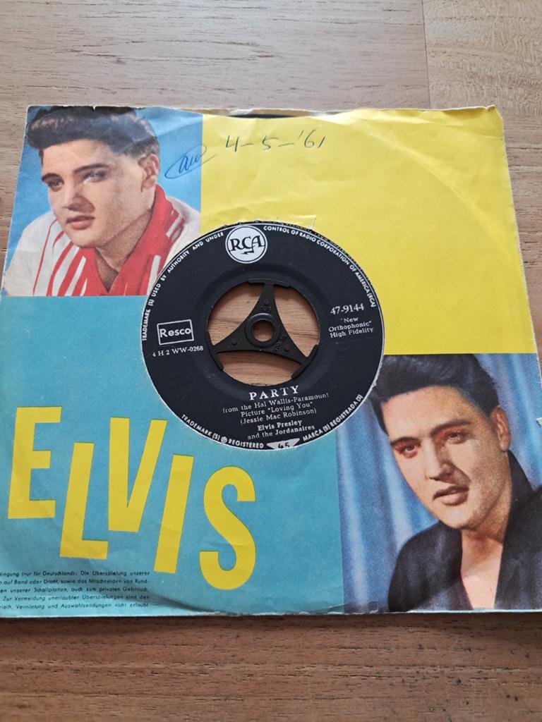 7 inch Elvis Presley, Gebruikt, 7 inch, Single, Ophalen of Verzenden