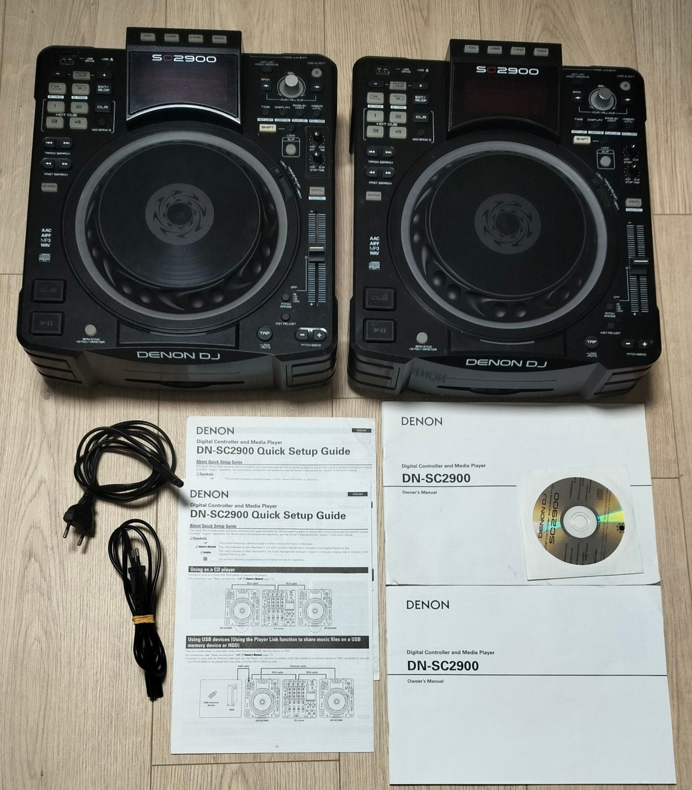2x Denon SC2900, Muziek en Instrumenten, Ophalen, Gebruikt, Draaitafel, Denon
