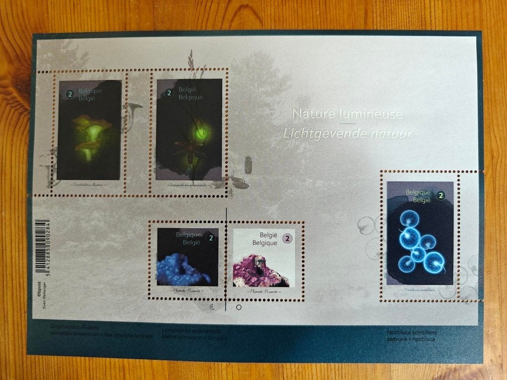 Feuillet de timbres 293 pour 2025 - valeur 2 Belgique, Sans timbre, 1 Autocollant, Enlèvement ou Envoi, Non oblitéré