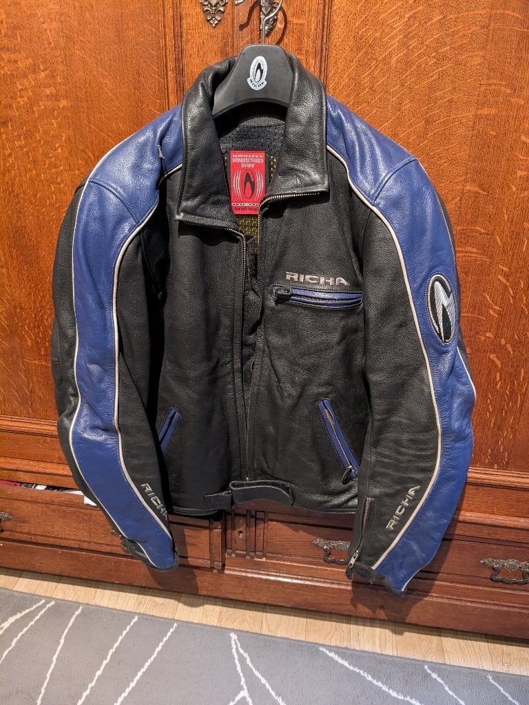 Blouson moto, Motos, Seconde main, Manteau | cuir, Hommes, Richa