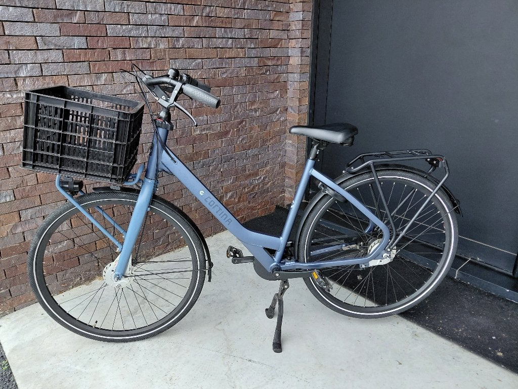 Cortina Common Dames fiets D50 - mat blauw, Autres marques, Vitesses, Frein à tambour, Comme neuf