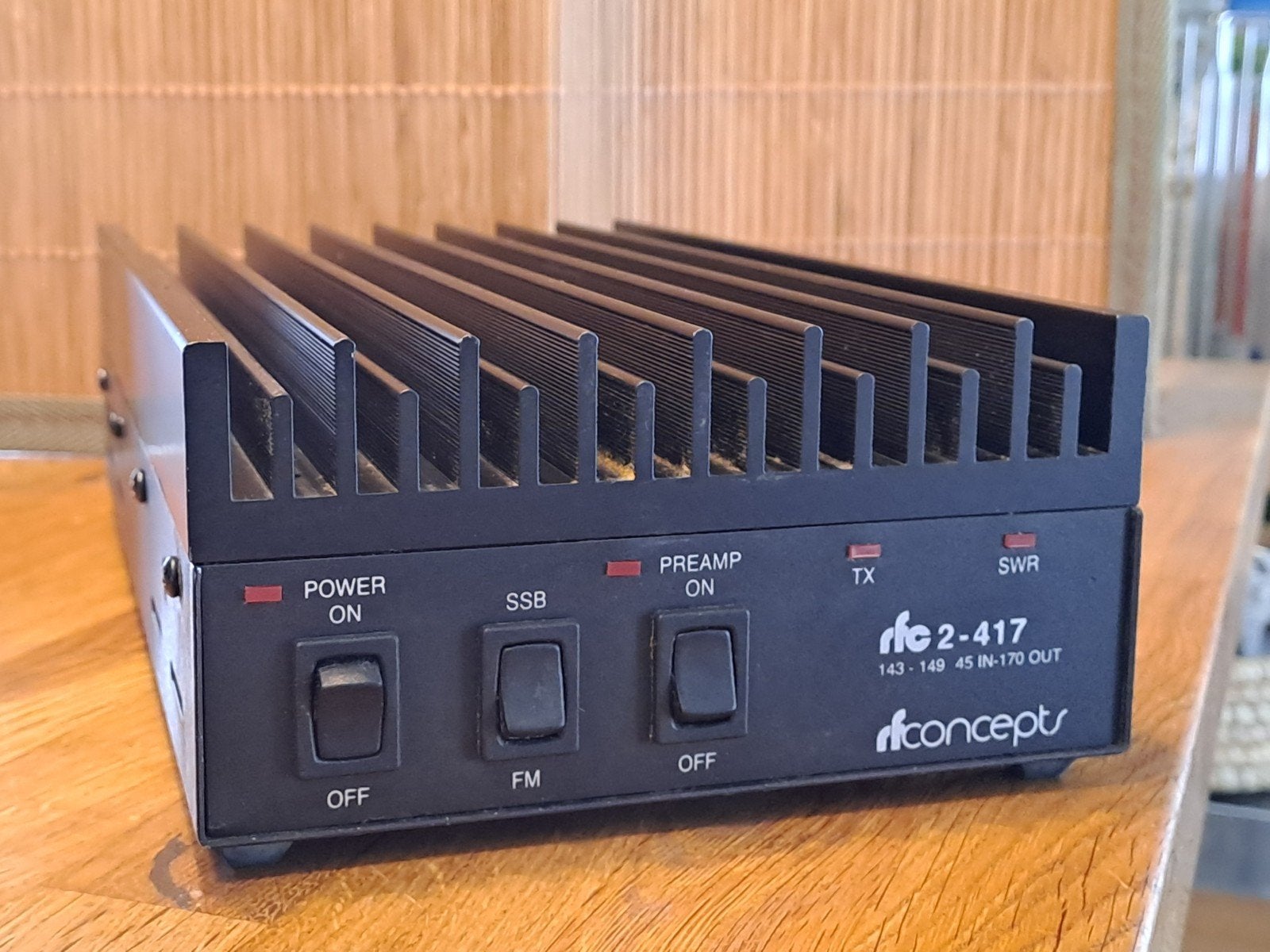 VHF-versterker in perfecte staat, Ophalen of Verzenden, Zo goed als nieuw, Zender en Ontvanger