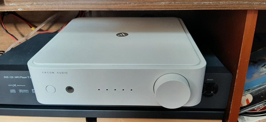 Ampli Argon SA1Amp blanc, TV, Hi-fi & Vidéo, Enlèvement, Neuf, Moins de 60 watts, Autres marques