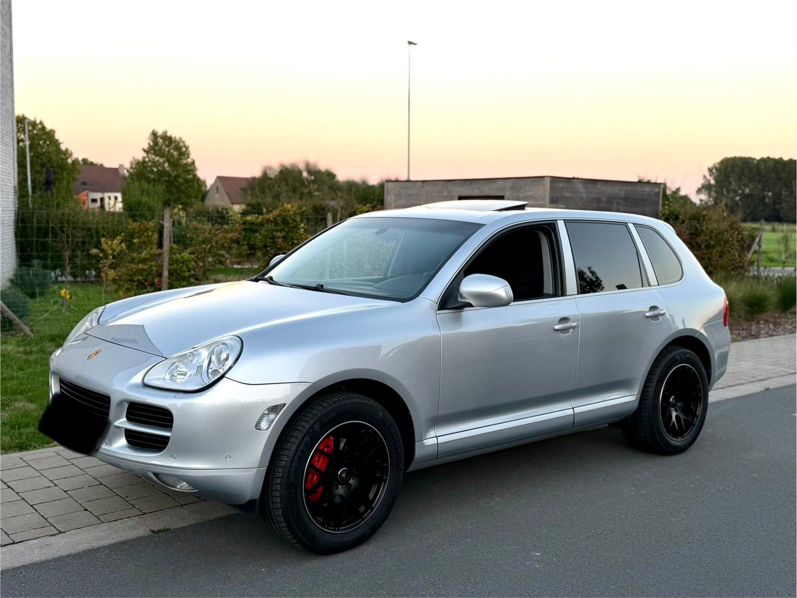 Porsche cayenne 3.2i Lichte Vracht Eerste Eigenaar 154000 km, Achat, Entreprise, Noir, Automatique