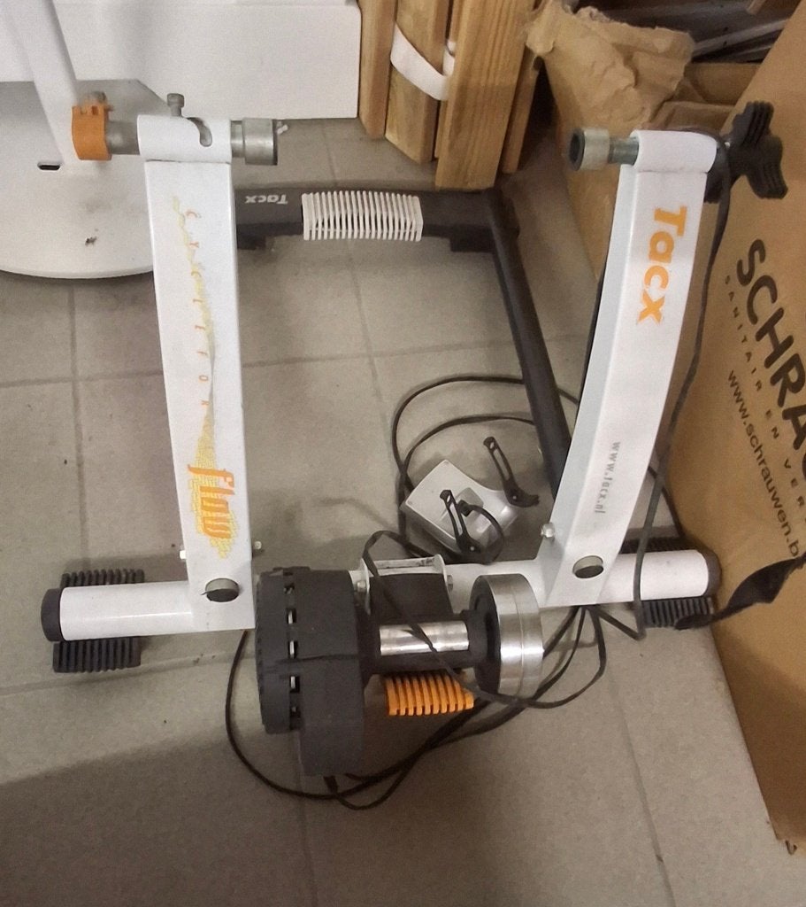 Tacx Rollen met computer, Ophalen, Gebruikt