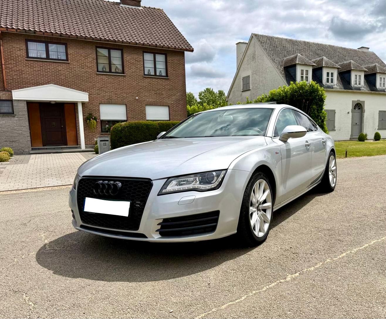 AUDI A7 SLINE 2.8FSI/ 2011/ TOP STAAT, Auto's, Euro 5, Beige, 2773 cc, 5 zetels