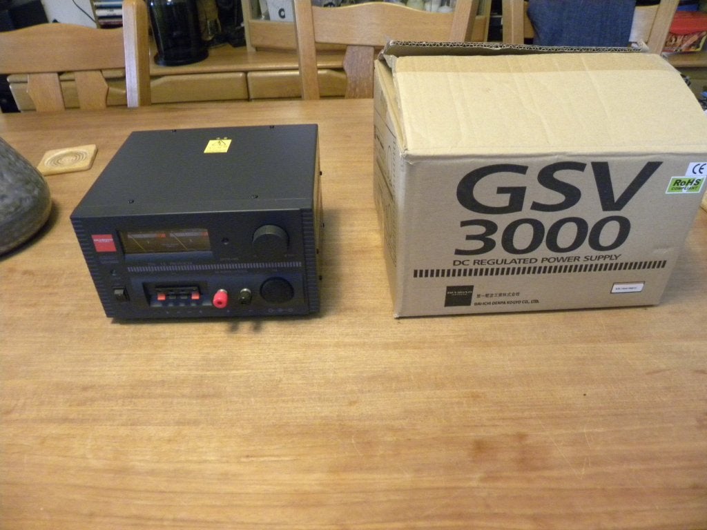 igst Diamond GSV-3000 voeding in originele doos/verpakking, Telecommunicatie, Zenders en Ontvangers, Ophalen, Zo goed als nieuw