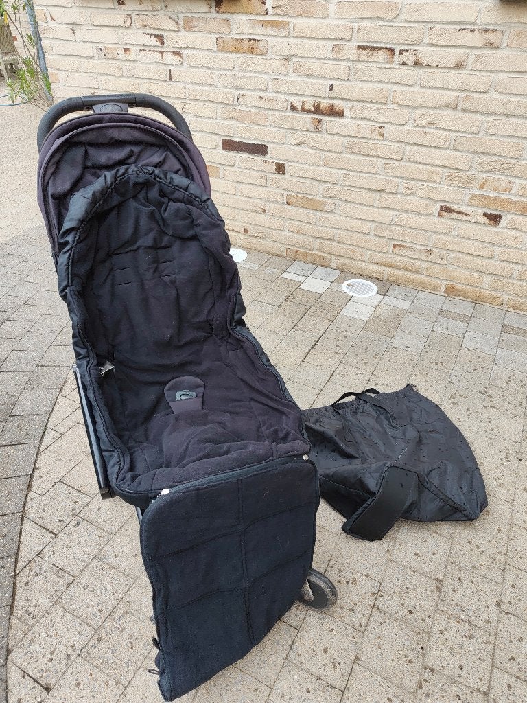 Buggy met opbergzak en trappelzak, Kinderen en Baby's, Buggy's, Ophalen, Gebruikt, Zonnekap