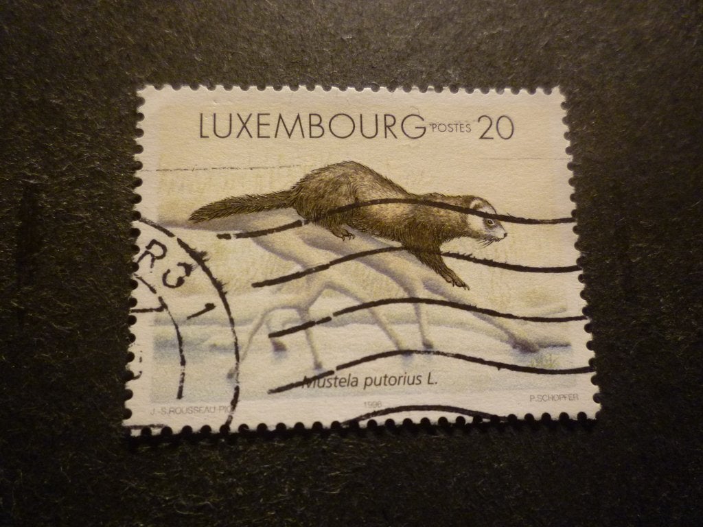 Luxemburg/Luxembourg 1996 Mi 1401(o) Gestempeld/Oblitéré, Timbres & Monnaies, Envoi, Luxembourg, Affranchi