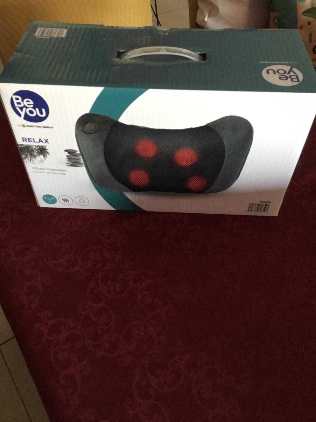 Pillow massage kussen ( nieuw) 15€, Ophalen, Zo goed als nieuw