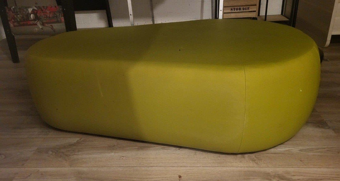 mooie grote poef, Ophalen