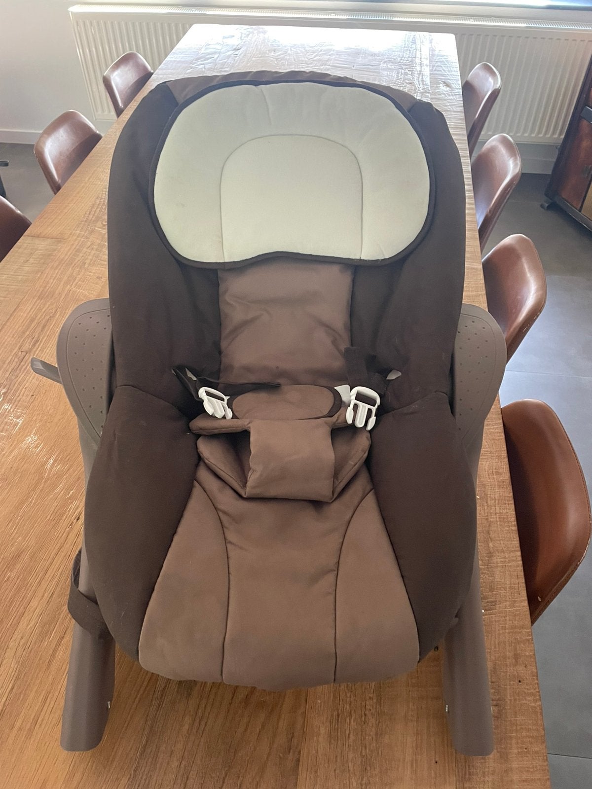 Babyrelax, Ophalen, Gebruikt