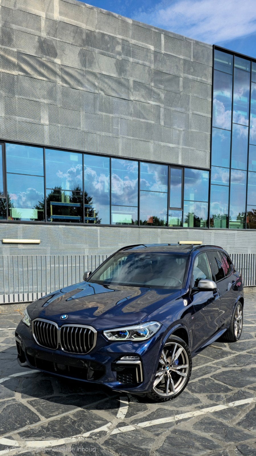 BMW G05 X5 M50D FULL OPTION IN UITSTEKENDE STAAT, Automaat, 2993 cc, Blauw, Leder