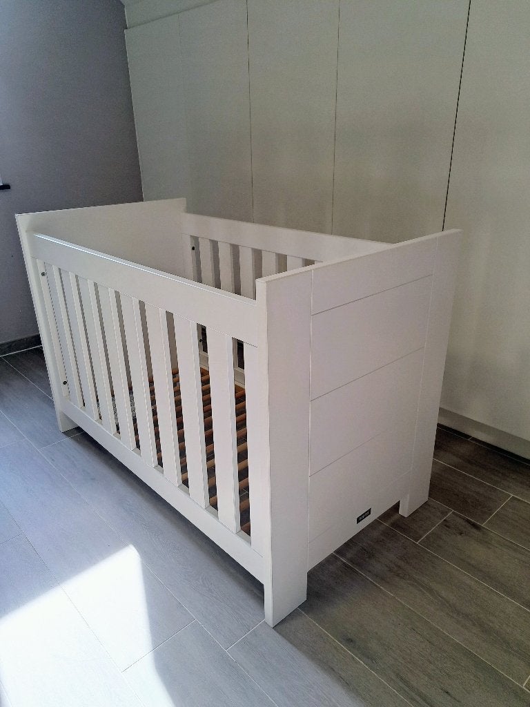 Babybed Bopita, Ophalen, Gebruikt, Lattenbodem, Minder dan 140 cm