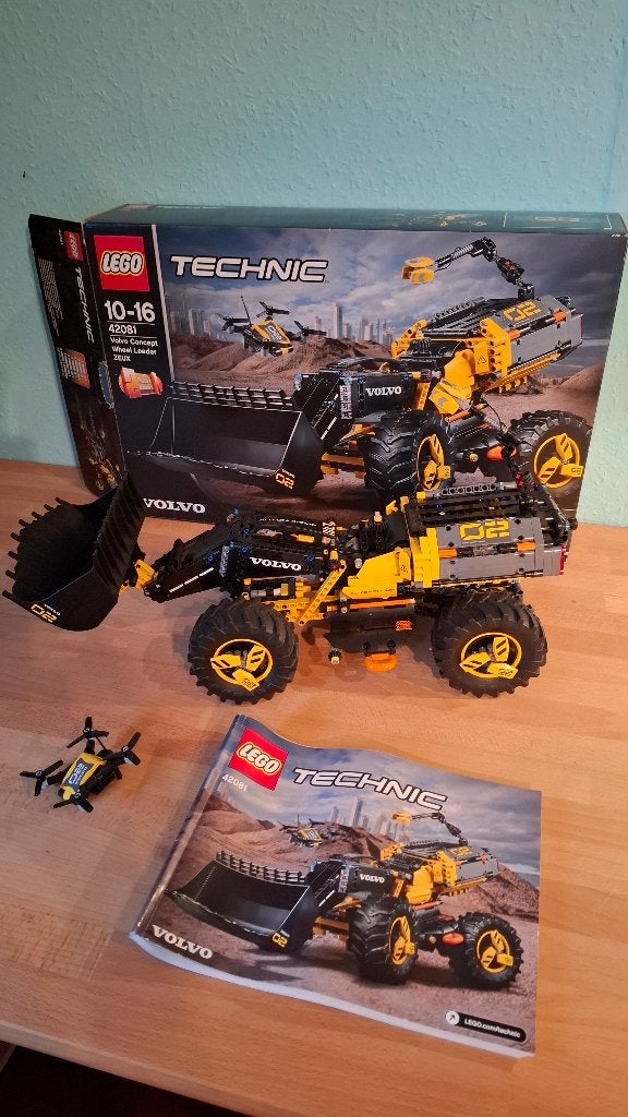 LEGO Technic 42081 - Volvo Concept ZEUX - COMPLET comme neuf, Inclusief instructies, Lego, Ophalen of Verzenden, Zo goed als nieuw