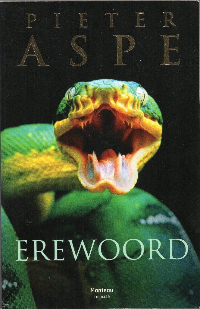 Pieter Aspe - Erewoord, Gelezen, België, Pieter Aspe, Mihrigul Tursun, Ophalen of Verzenden
