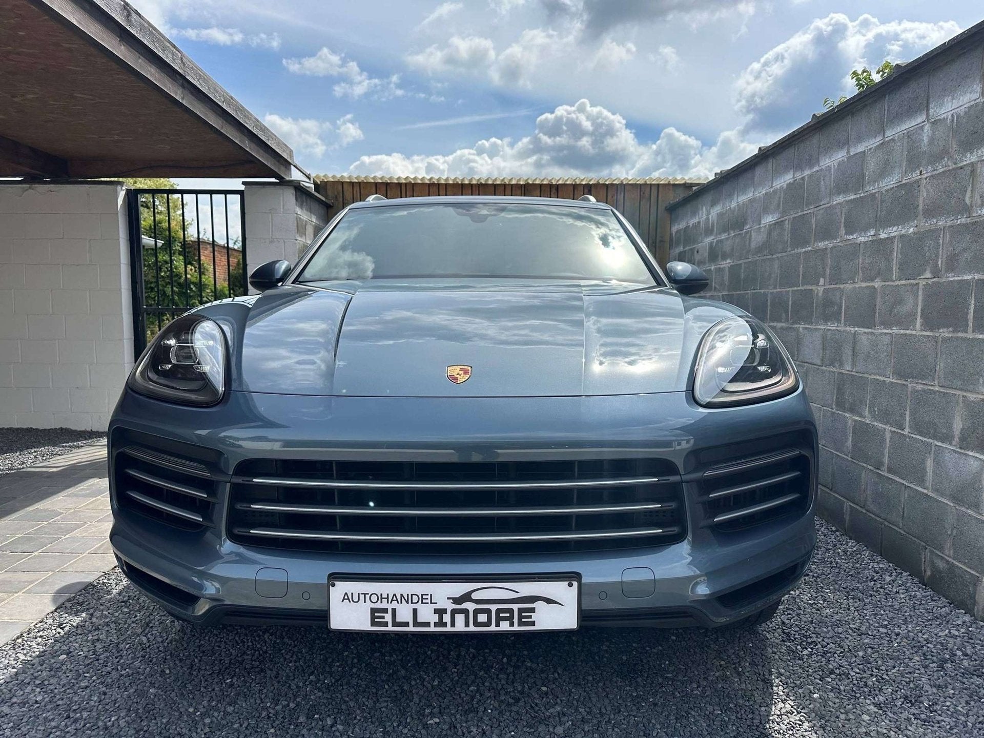 Porsche Cayenne 3.0i Automaat Pano Led Navi Leder Camera BT, Auto's, Automaat, Gebruikt, Blauw, Bedrijf