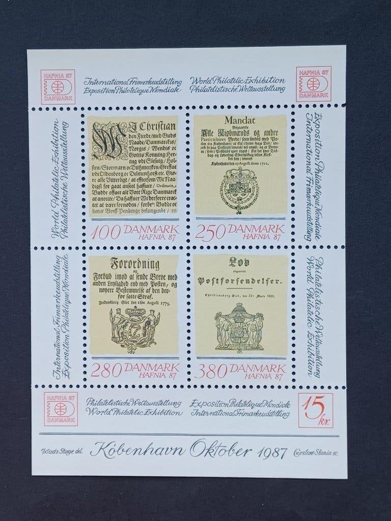 Timbres du Danemark, Timbres & Monnaies, Enlèvement ou Envoi, Danemark, Non oblitéré