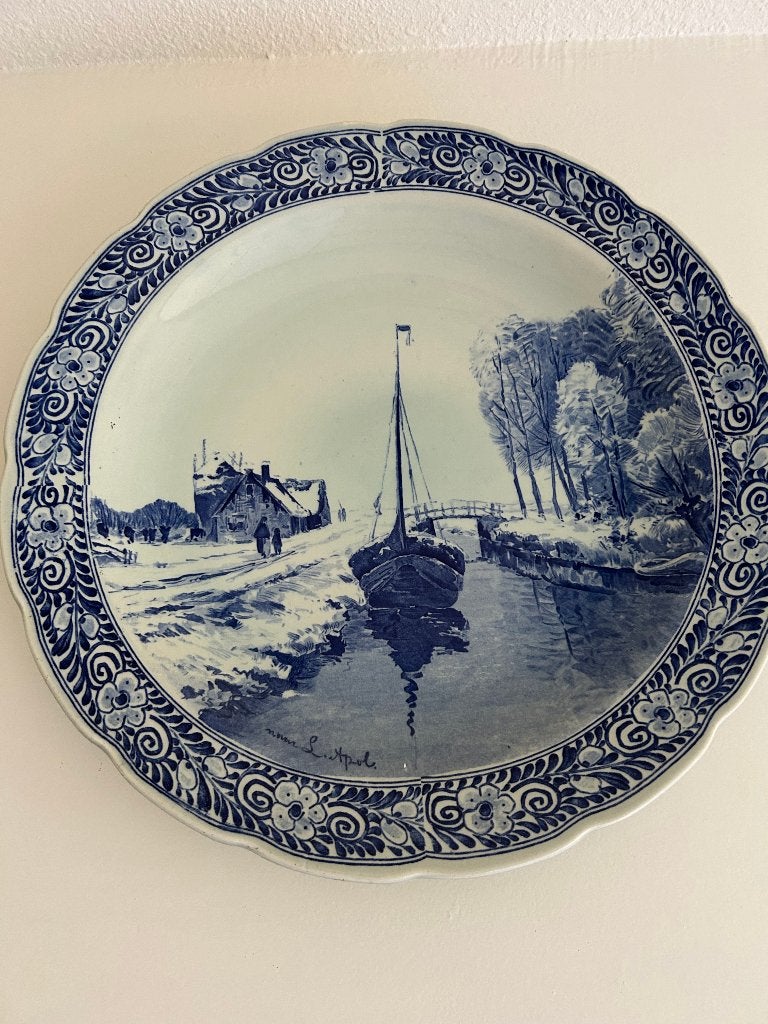 decoratieplaat, Ophalen