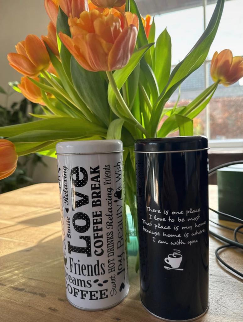 2 koffiepadhouders, Huis en Inrichting, Voorraadpot, Ophalen of Verzenden, Gebruikt, Zwart