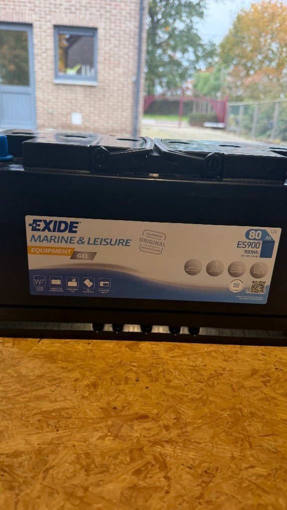 EXIDE Gel Batterij, Ophalen, Nieuw