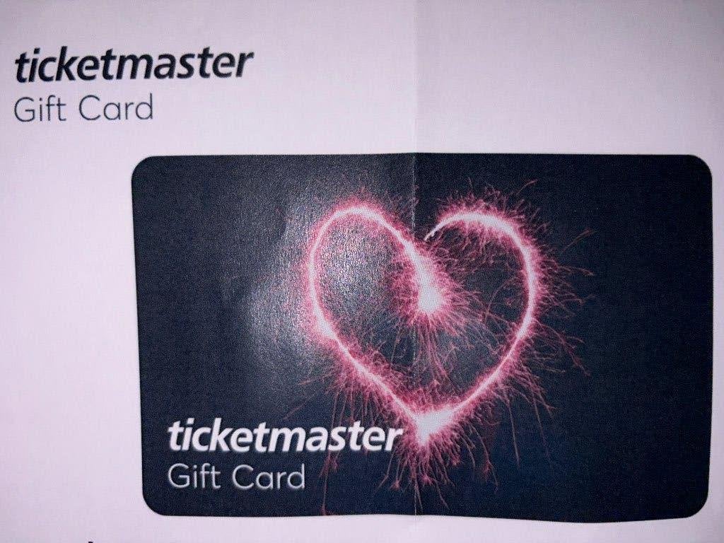 Ticketmaster Gift Card, Tickets en Kaartjes, Kortingen en Cadeaubonnen, Cadeaubon, Overige typen