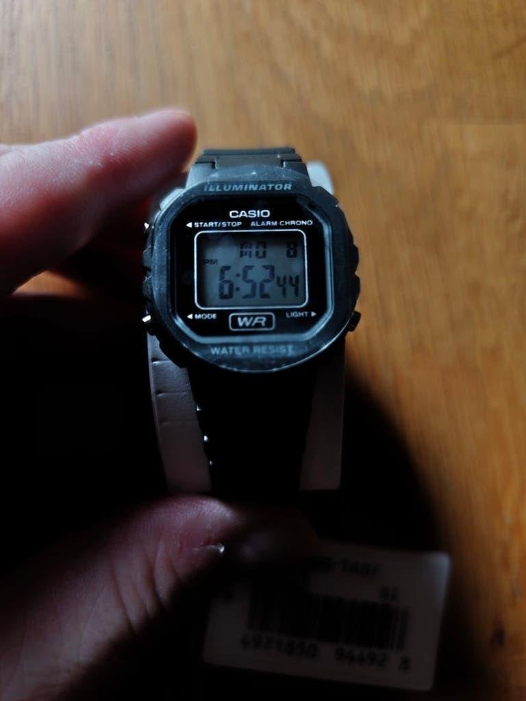 Casio LA 20 WH NIEUW, Handtassen en Accessoires, Horloges | Dames, Overige merken, Kunststof, Polshorloge, Nieuw