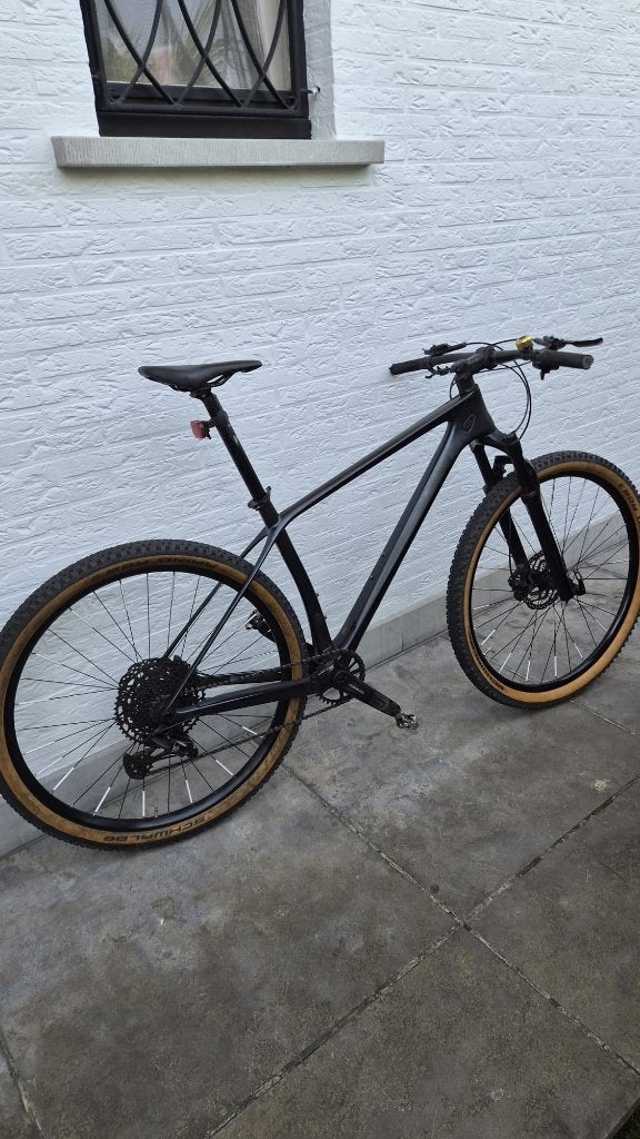 scott scale 940 graniet zwart  ultra licht carbon, Vélos & Vélomoteurs, Autres marques, 49 à 53 cm, Enlèvement, Utilisé