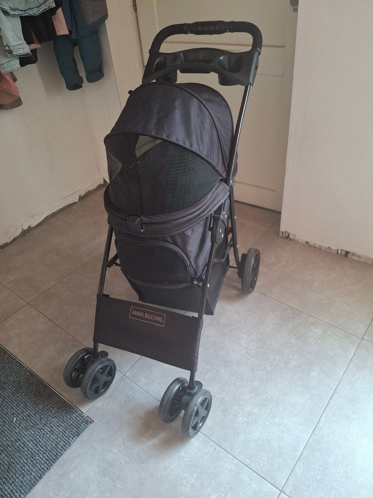Animal Boulevard Honden Buggy zwart XS, Dieren en Toebehoren, Ophalen, Hondenbuggy