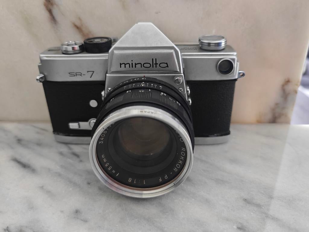 Minolta SR - 7, Enlèvement ou Envoi, Comme neuf, Reflex miroir, Minolta