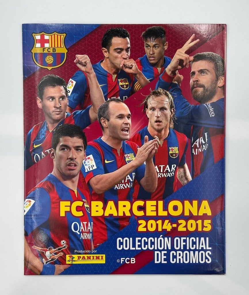 Panini album FC Barcelona + verzegelde doos Lamine Yamal, Ophalen, Nieuw, Meerdere stickers