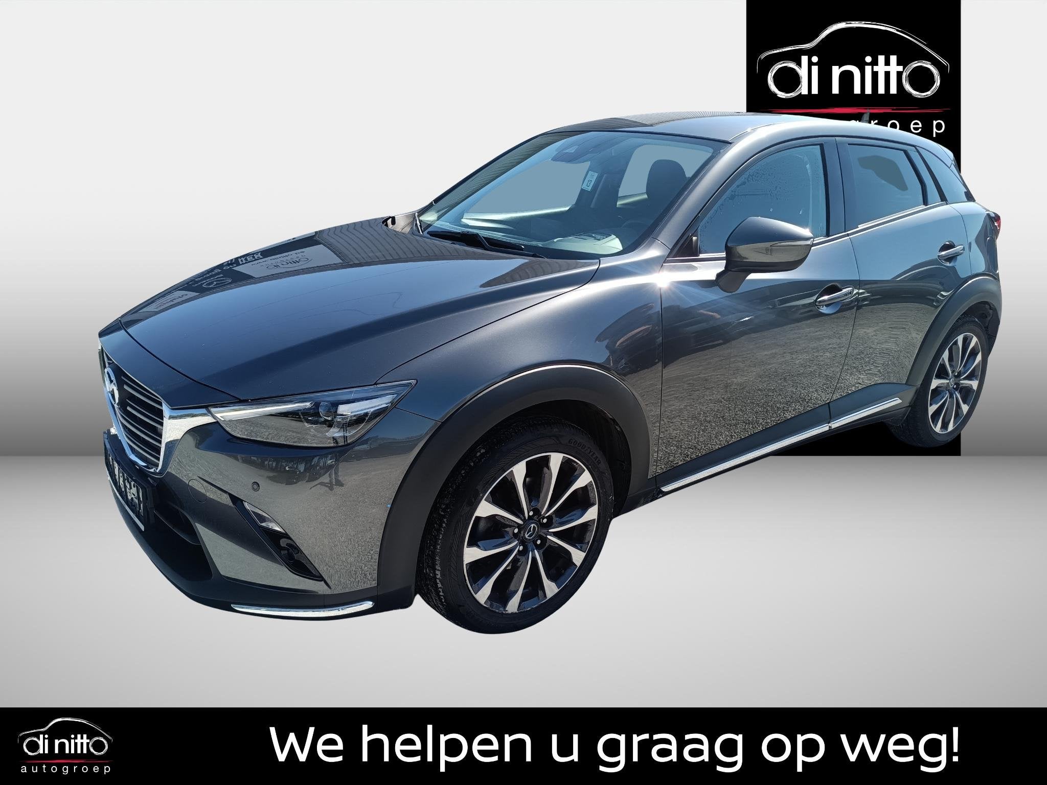 Mazda CX-3 2.0 SKYACTIV-G 121 Aut. Hakoné (automatique), Argent ou Gris, Noir, 5 portes, 1200 kg