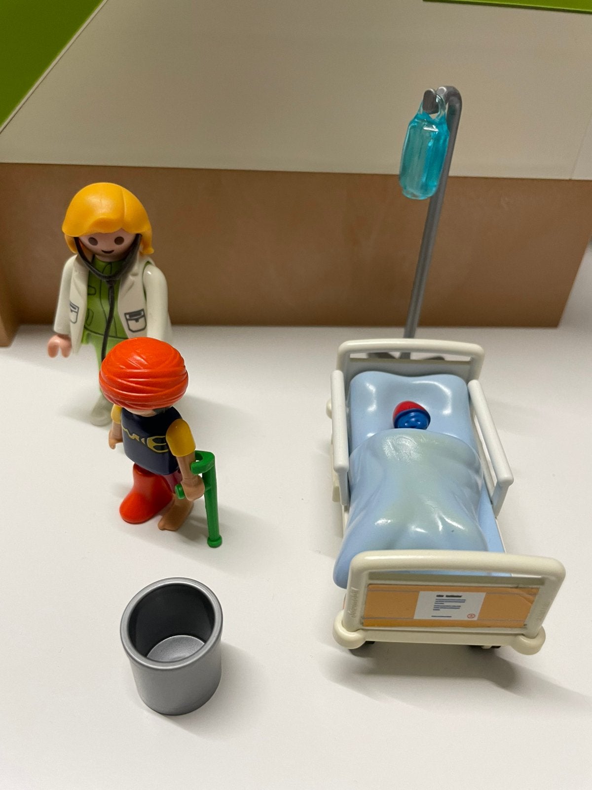 Playmobil City life - chambre d'hôpital avec médecin - 6661, Enlèvement ou Envoi, Kit complet, Utilisé, City life
