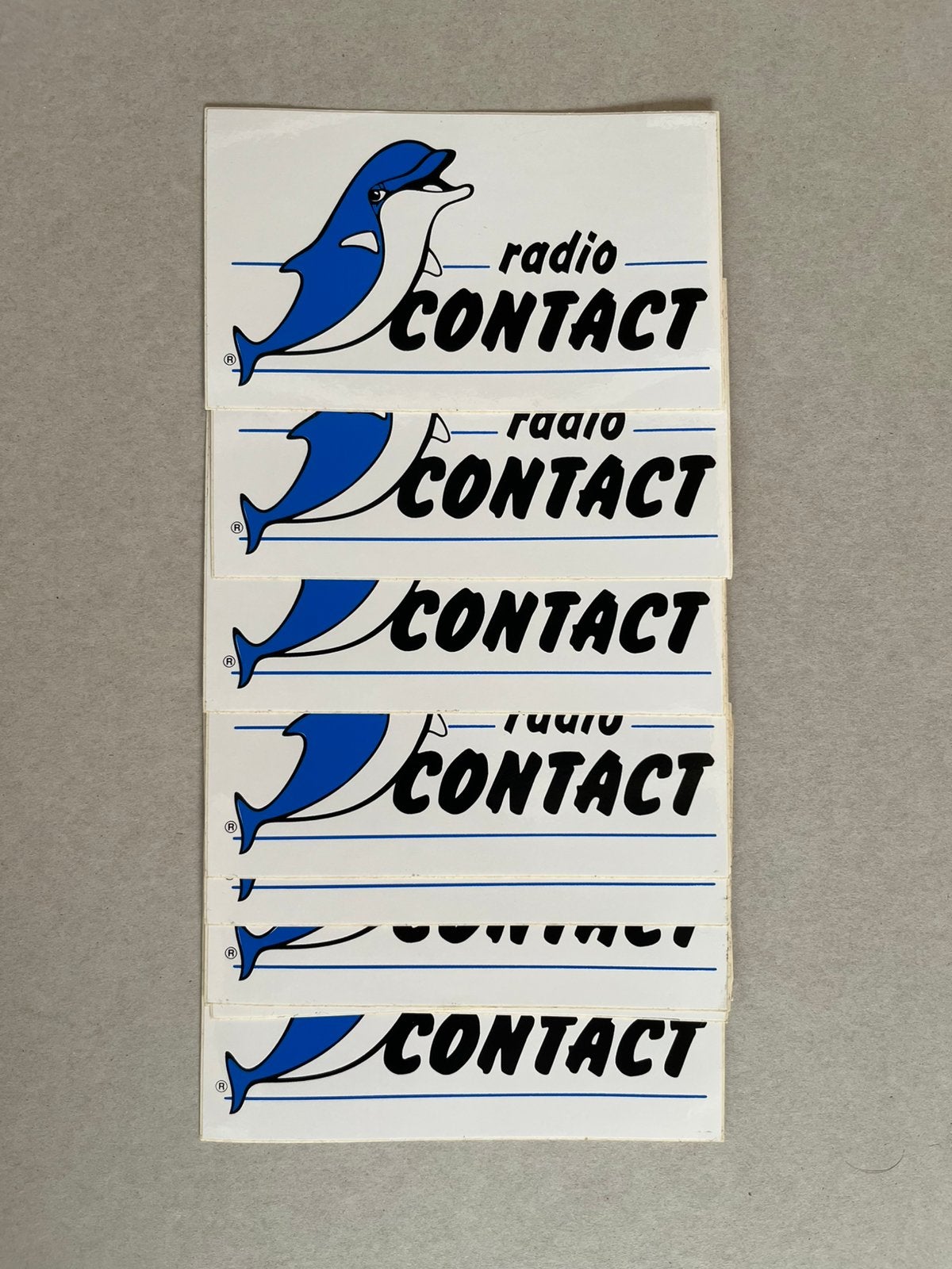 Autocollants Radio Contact, Collections, Enlèvement ou Envoi, Comme neuf, Cinéma, Télévision ou Audiovisuel