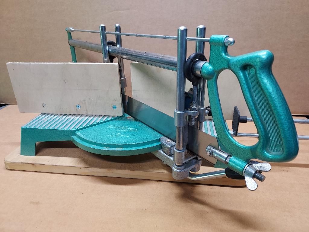 verstekzaag, Doe-het-zelf en Bouw, Gereedschap | Zaagmachines, Ophalen, Gebruikt