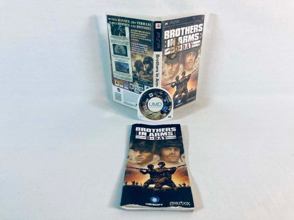 Brothers in Arms D-Day PSP FAH volledige game in goede staat, Games en Spelcomputers, Games | Sony PlayStation Portable, Gebruikt