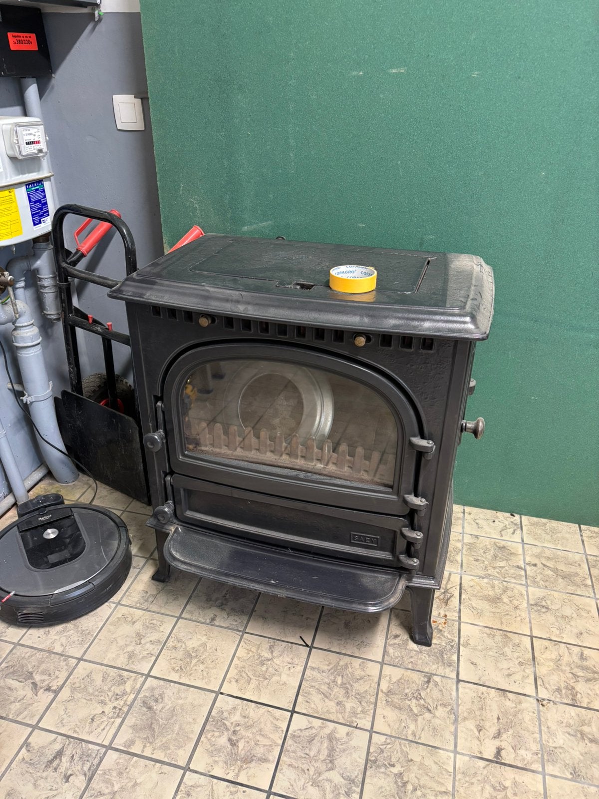 Saey 92 allesbrander, Maison & Meubles, Poêles, Multi-brûleur, Enlèvement, Utilisé, Bois