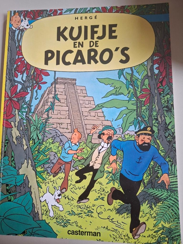 Kuifje en de Picaro's, Eén stripboek, Ophalen of Verzenden, Zo goed als nieuw, Herge