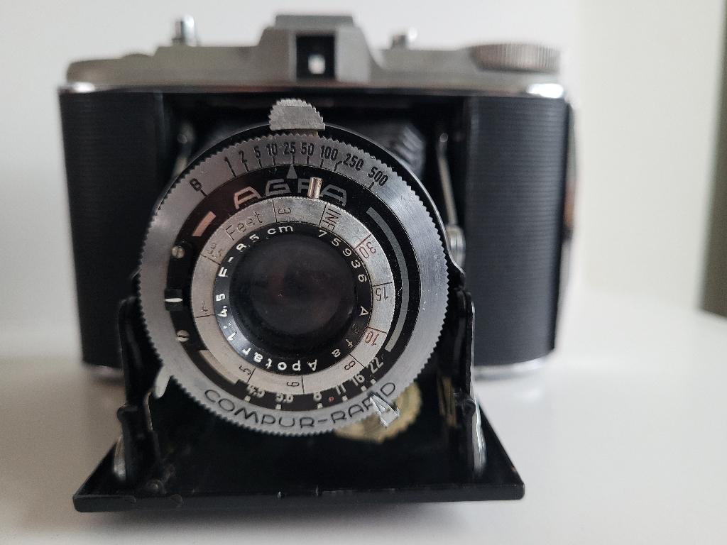 Agfa Isolette analoge camera, Ophalen of Verzenden, Gebruikt, Spiegelreflex, Overige Merken