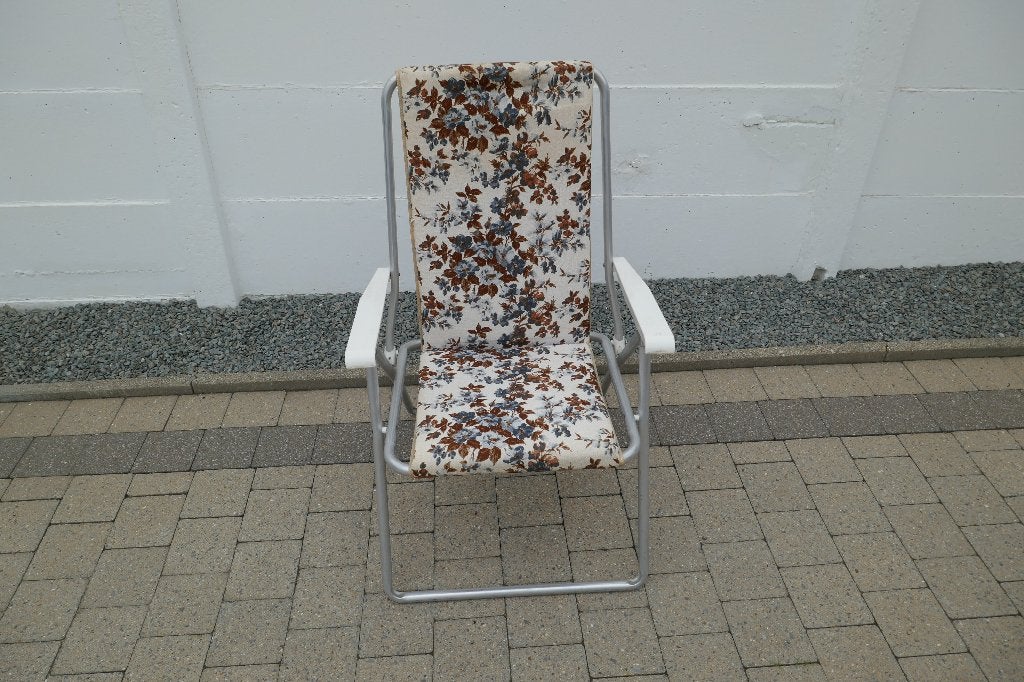 Strandstoel, Ophalen, Gebruikt, Aluminium, Inklapbaar