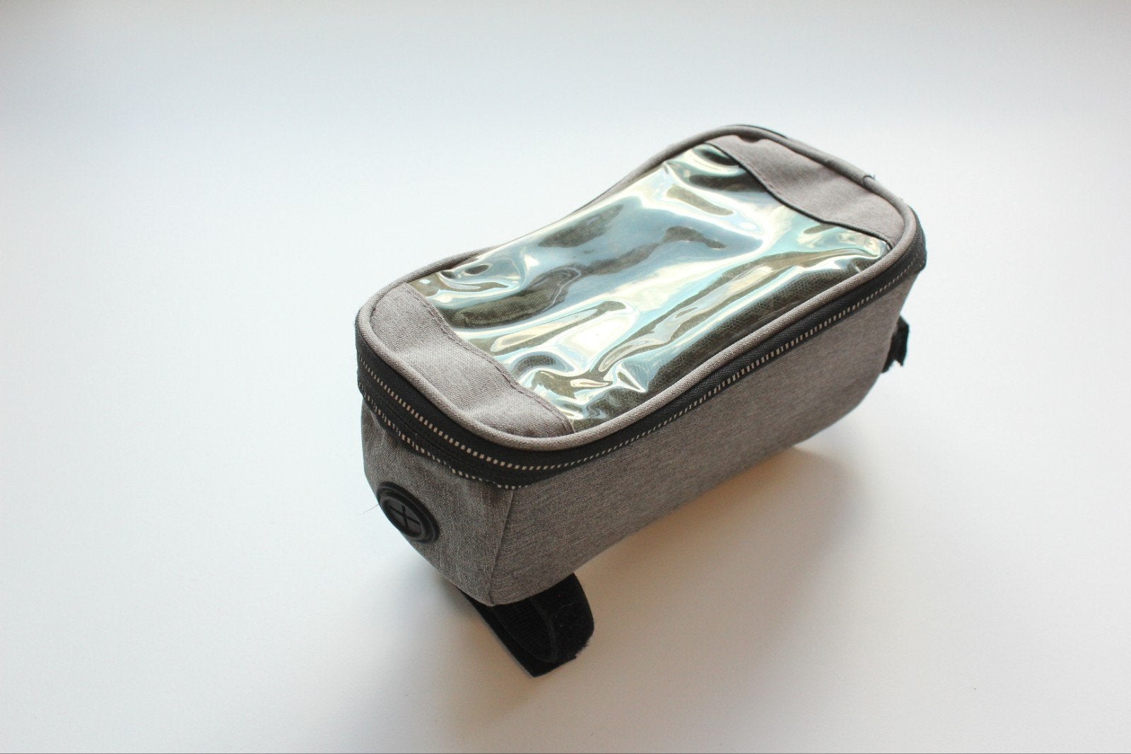 Sacoche de cadre vélo avec fenêtre pour téléphone, Enlèvement, Résistant à l'eau, Comme neuf