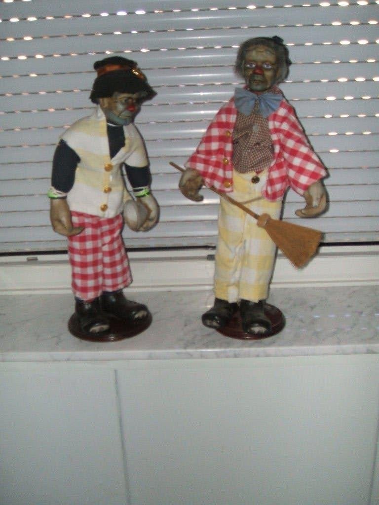 porselein harlekijn beeld, Antiek en Kunst, Ophalen