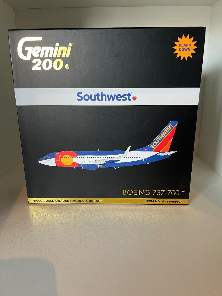GeminiJets200 Southwest Airlines B737-700 ‘Flaps Down, Ophalen of Verzenden, Nieuw, Schaalmodel