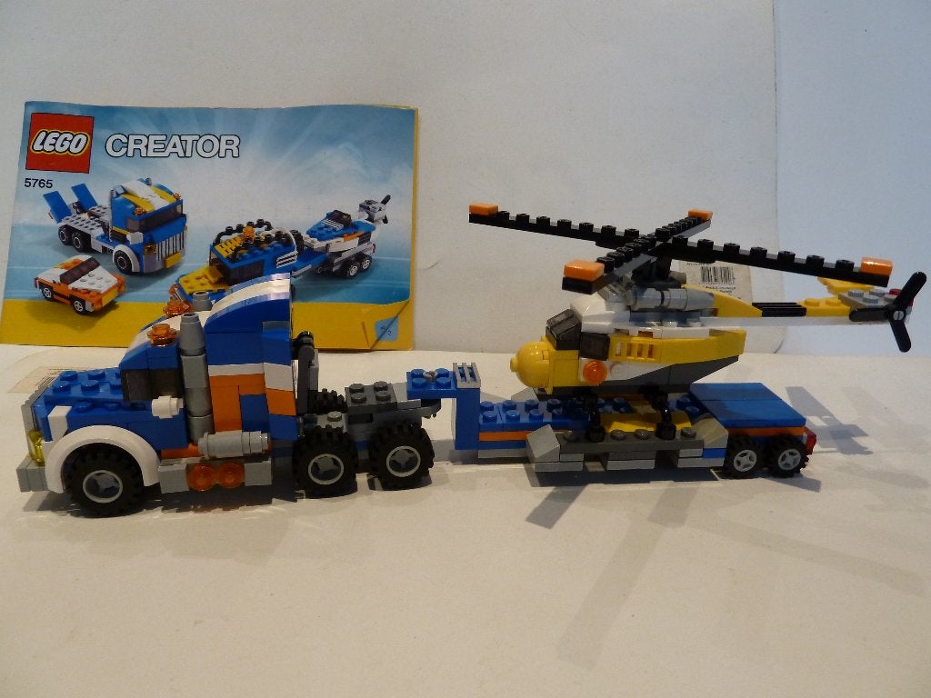 Lego Creator 3 in 1 5765 Transport Truck, Lego, Inclusief instructies, Ophalen of Verzenden, Zo goed als nieuw