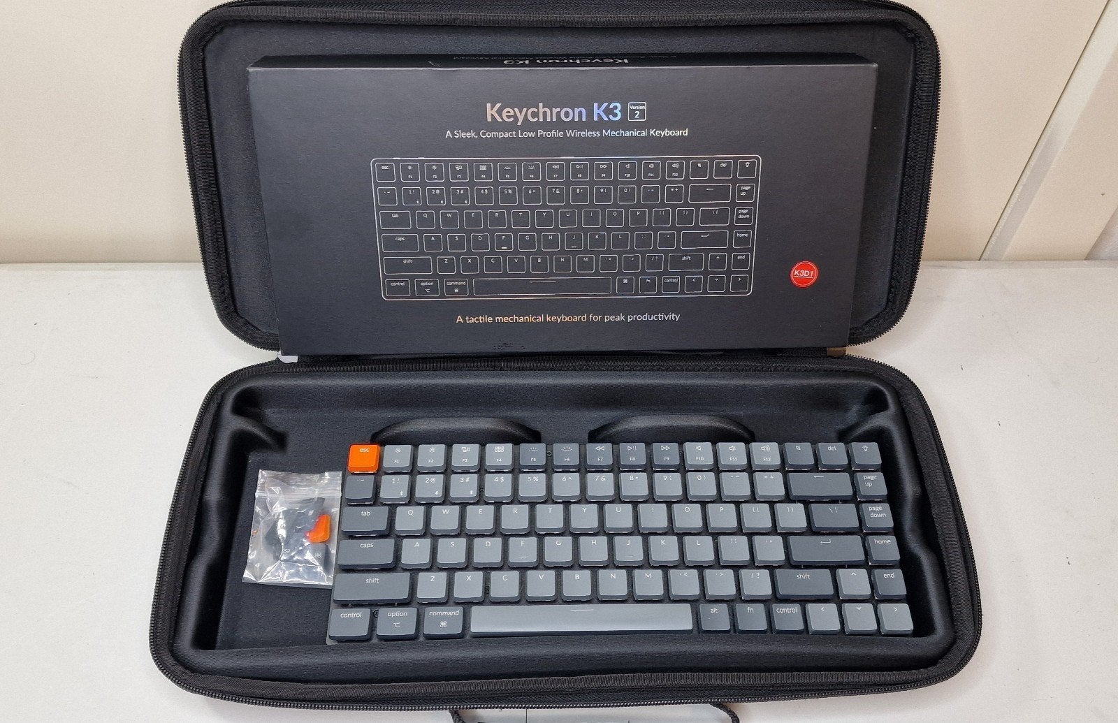Keychron K3v2 - Windows/Mac, Enlèvement, Qwerty, Hot-swappable